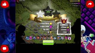 Epic gameplay  in Clash of Clans! #gameplay