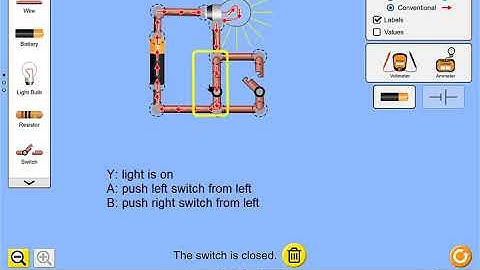Switch Circuits for Boolean Logic Gates