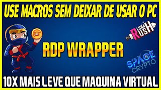 Utilize Macrosbots Sem Deixar De Usar O Pc  Mais Leve Que Maquina Virtual  Bombcryptospacecrypto
