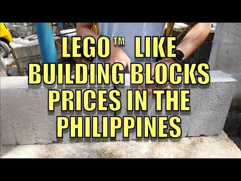 Video: ¿Cuánto cuestan los bloques huecos en Filipinas?