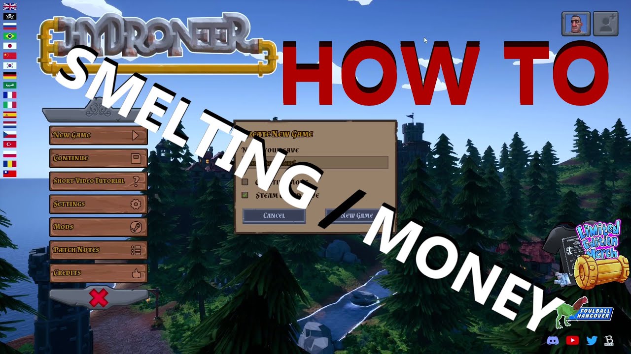 hydroneer 2.0 | TUTORIAL | HOW TOO | Smelting | Money