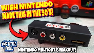 this would have been badass in the 90's! the nintendo multiout breakout adapter!