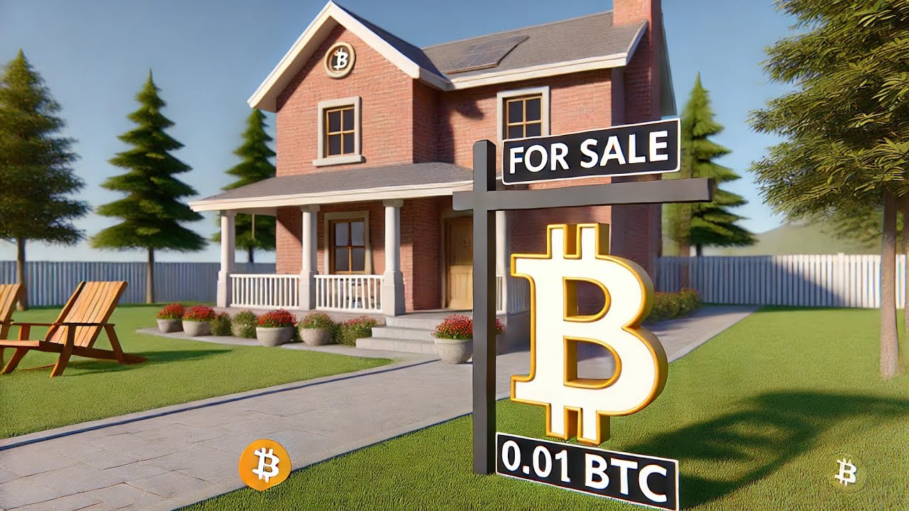 How Just 0.01 Bitcoin Could Buy You a HOME in the Future