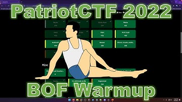 PatriotCTF 2022: BOF Warmup