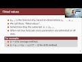 Forecasting Principles &amp; Practice: 5.3 Fitted values and residuals
