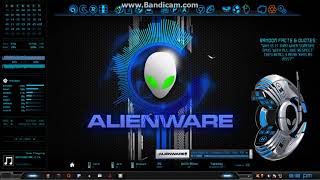Rainmeter ALienware Audio Visualizer