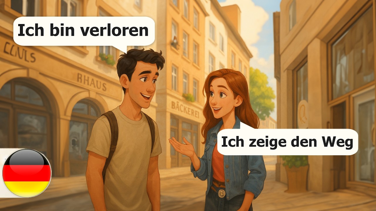 30 минут ежедневного общения на немецком языке для начинающих | Простые немецкие диалоги (уровень А2