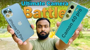 Tecno Camon 40 Pro vs iPhone 12 Pro Camera Comparison - shocking 🤯 Portraits