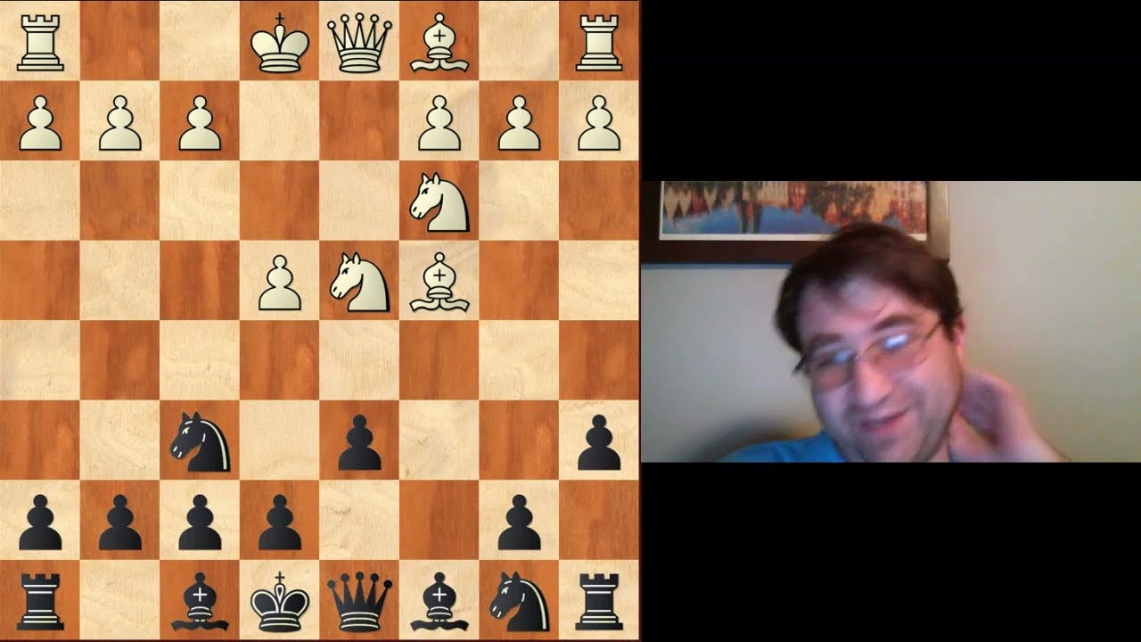 Bobby Fischer's Nd5 destroys the opponent's defense in the Fischer - Sozin attack (1967)