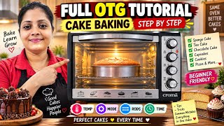 FULL OTG CAKE BAKING TUTORIAL 🍰 | Temperature, Mode, Rod & Timing Explained | Perfect Cake.. screenshot 3
