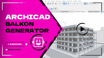 Archicad Grasshopper Balkongenerator