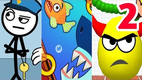 Thief Puzzle VS Save the Fish VS Draw to Smash  - All Levels - Full Gameplay Walkthrough Part 2