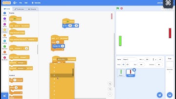 How to make a 2 player Ping-Pong game using Scratch(Part 1).