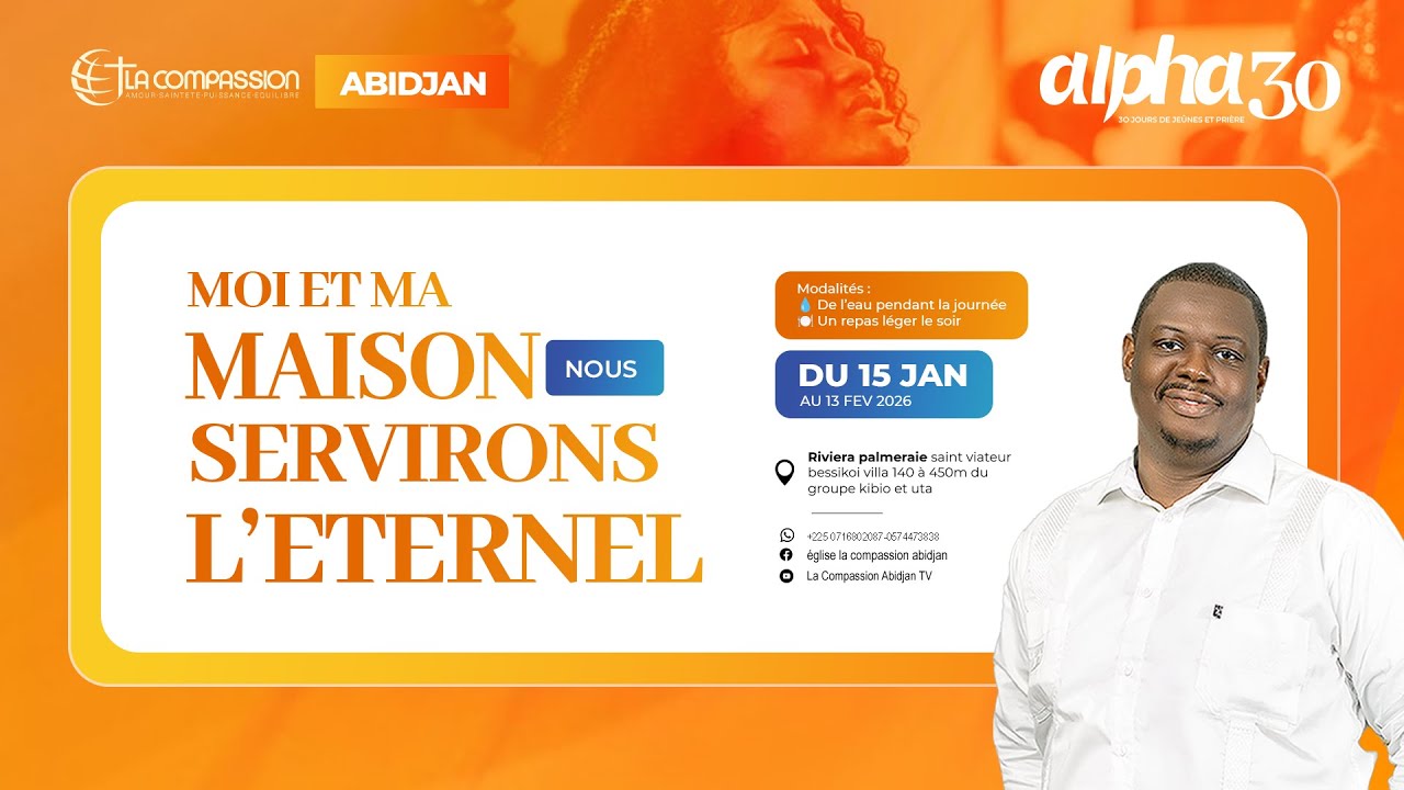 ALPHA 30 - JOUR 11 - BÂTIR UNE FAMILLE SELON LE MODÈLE DE DIEU - PASTEUR DAVE NGELEKWA - 25/01/2026