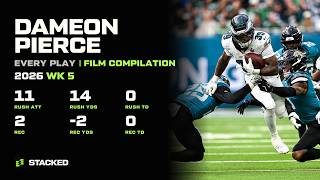 Dameon Pierce: Every Touch of 2026 Week 5 | Full Film Compilation News