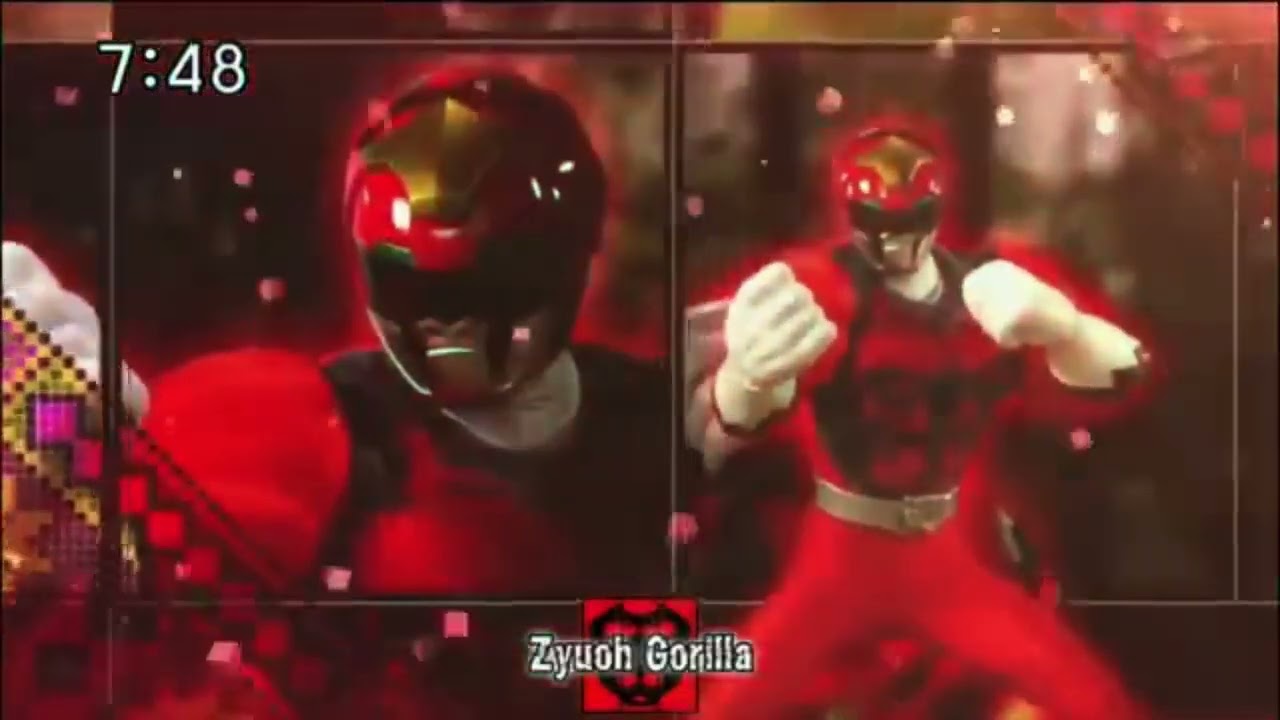 Zyuohger Zyuoh Eagle Zyuoh Gorilla & Zyuoh Whale Henshin