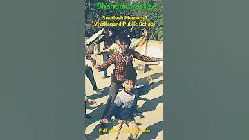 BHANGRA PRACTICE//SMVP SCHOOL//MAIN GABHRU PUNJAB DA//SURINDER SHINDA