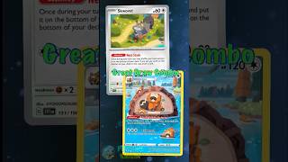 Great Card Drawing Synergy: SKWOVET & BIBAREL Scarlet & Violet #pokémon #popsicleknight #PTCGL