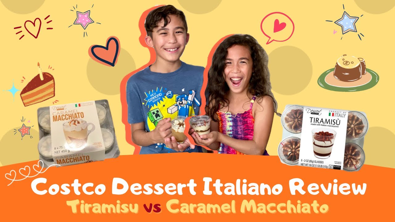 Costco Dessert Italiano Review Tiramisu Vs Caramel Macchiato Youtube