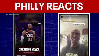 LeBron James signs with 76ers: Philly reacts