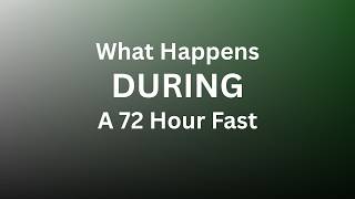 3-Day Water Fast: Unlock Fat Burning, Autophagy &amp; Mental Clarity