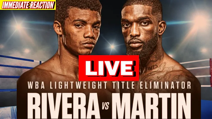 Michel Rivera vs Frank Martin LIVE Full Fight | Co...