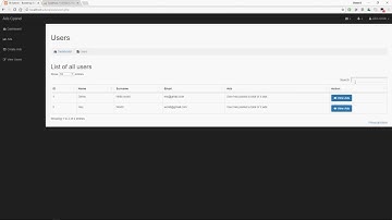 #17 - PHP MYSQL Classified Ads Site - Use Datatable To Manage Tables