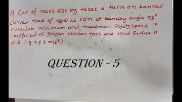 banking of road with frction with experiment & numericals / Rotational Dynamics - 5