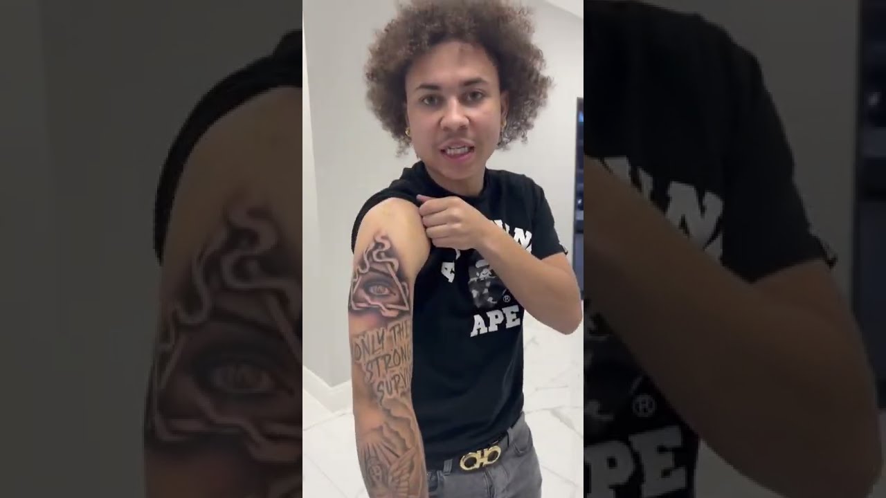 When it's first time getting a tattoo 🖊