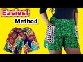 How to cut a short pant
