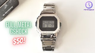 Make yourself a cool full metal Casio GShock full metal for only $50 ($130 with the watch!)