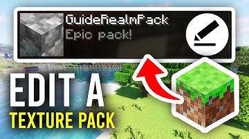 How To Edit A Minecraft Texture Pack - Full Guide