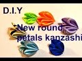 Round petal kanzashi/Круглый двойной лепесток/New petal/D.I.Y
