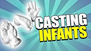 Casting an Infant's Hands and Feet Tutorial
