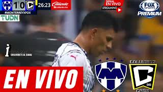 Monterrey vs Columbus en vivo ver en TV, online hora Semifinal Vuelta monterrey vs columbus concacaf
