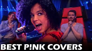 TOP 5 P!NK COVERS ON THE VOICE | BEST AUDITIONS