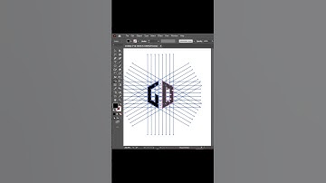 How To Draw Any Letters Logo In Polygon  - Illustrator Tutorial