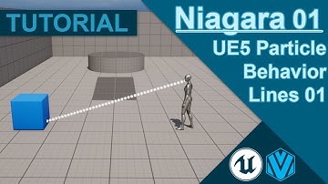Drawing Lines 01 - UE5 Niagara Tutorial - 01