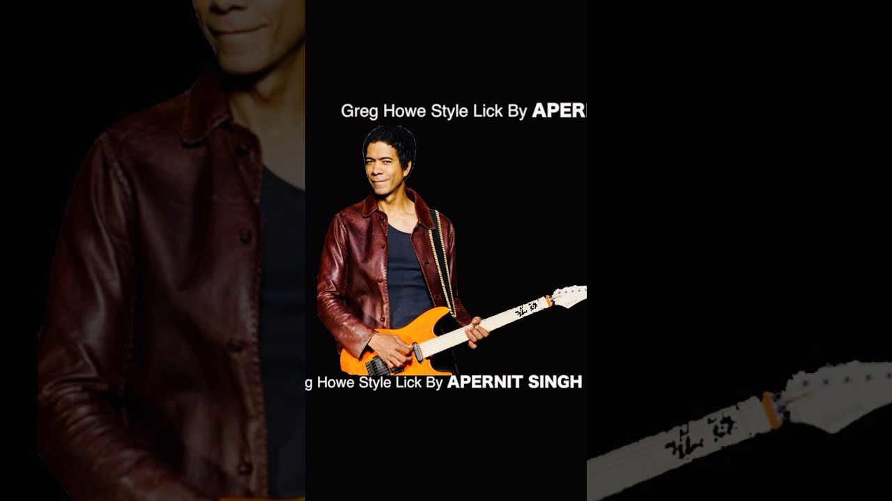 Гитарный рифф в стиле Грега Хоу 🤯 Урок игры на гитаре в стиле фьюжн (медленный разбор)