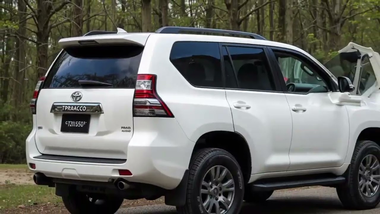 : 2025 Toyota Land Cruiser Prado – Ultimate Off-Road Beast in White