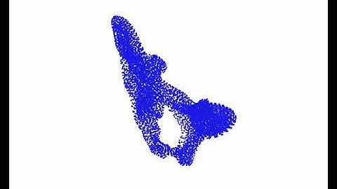 KNN is inferior in self-organizing process from random nodes to the 3D design of a pawn