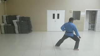 Mike's Martial Arts Academy block routine 2