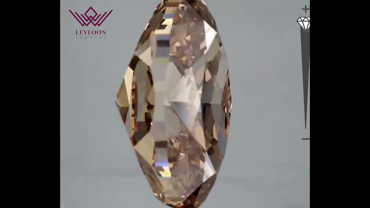 Natural GIA Modified Oval Cut 5 57 Carat Fancy Dark Orange Brown VS2 Loose Diamond   isimContent