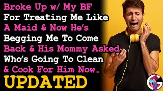 Update broke up w/ bf for treating me ...