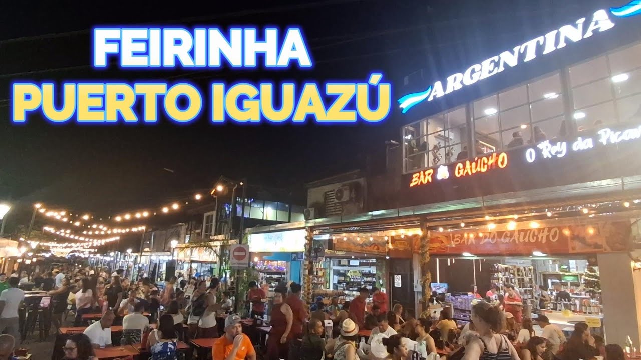 A Famosa Feirinha de Puerto Iguazú na Argentina (Preços 2026)