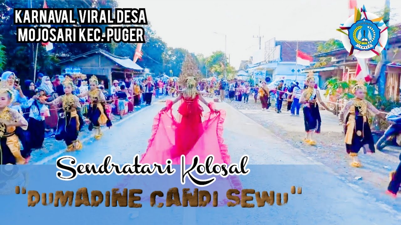 KARNAVAL VIRAL 🚨 PERSEMBAHAN SDN MOJOSARI 04||SENDRATARI BERJUDUL DUMADINE CANDI SEWU 🛕🛕🛕||