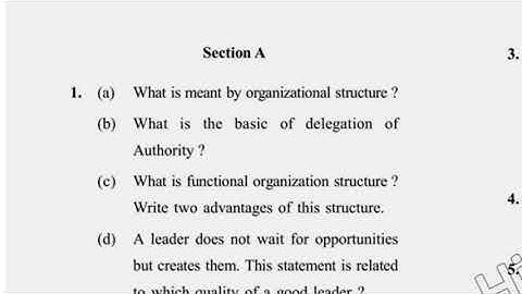 2019 MBA 2nd Sem Reappear Principle of Management Question Paper