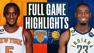 Game Recap: Knicks 138, Pacers 129