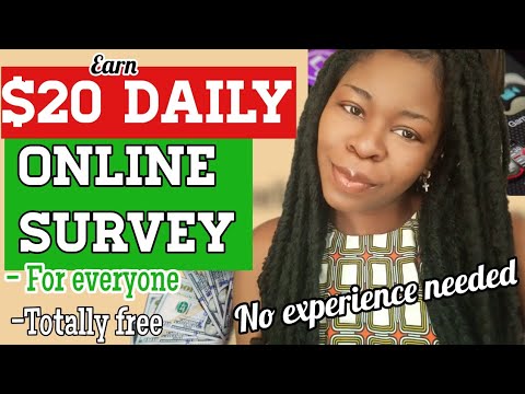 Earn $20 Daily ? answering paid online survey for free | How to make money online  #onlinesurvey