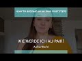 Wie werde ich Au-pair? | AuPairWorld